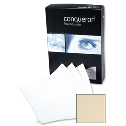 Conqueror Prestige Paper Ultra Smooth Finish Box 100gsm A4 Cream Ref CQX0324CRNW [500 Sheets]