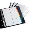 Avery Index Extra-wide Multipunched with Coloured Mylar Tabs Jan-Dec A4 White Ref 05201501 Avery Index Extra-wide Multipunched with Coloured Mylar Tabs Jan-Dec A4 White Ref 05201501