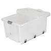 Strata Storemaster Supa Crate Folding Lid 6 Wheels 75 Litres 705x470x3