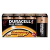 Duracell Plus Battery Alkaline 1.5V C [Pack 8] - 812785437