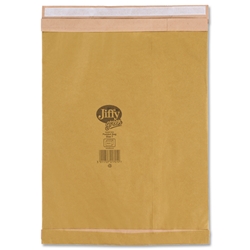 Jiffy Green Padded Bags with Kraft Outer and Recycled Paper Cushioning No.7 341x483mm Ref 01902 [Pack 25]