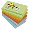 Post-it Recycled Notes - 127x76mm - Pastel Rainbow Ref - 655-1RP