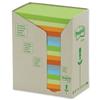 Post-it® Notes Pad Recycled Tower Pack 76x127mm Pastel Rainbow Ref 655-1RPT [Pack 16]