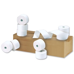 Cash Register Rolls 76x76x12.7mm Length 62m Ref CR60 [Pack 20]