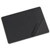 Durable Desk Mat with Transparent Overlay 650x520mm Black- 7203/01