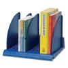 Avery DTR Book Rack 4 Base Sections 5 Dividers W372xD275xH260mm Blue R