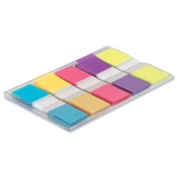 Post-it® Office Stationery  Index Small in Portable pack W12xH43mm Bright Colours Ref 683-5Cb [Pack 100]