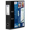 Elba Lever Arch File PVC Cover 70mm Spine A4 Black [Pack 10] - 100080