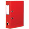 Elba Lever Arch File PVC 70mm Spine A4 Red [Pack 10] - 100080903
