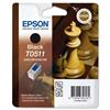Epson T0511 Inkjet Cartridge Chess Page Life 900pp - C13T05114010