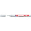 Edding 751 Paint Marker Xylene and Toluene-free Bullet Tip 1-2mm Line White Ref [Pack 10]
