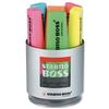 Stabilo Boss Desk Set of Six Highlighters in Pot Assorted - 7006