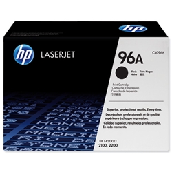 Hewlett Packard (HP) 96A Laser Toner Cartridge Page Life 5000pp Black [for LaserJet 2100 Series] Ref C4096A