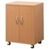 Trexus Mobile Office Storage Cupboard Twin Door - SP635031