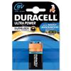 Duracell Ultra Power MX1604 Battery Alkaline 9V Ref 81235531