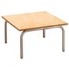Trexus Plus Reception Table Steel Frame W580xD580xH300mm Oak