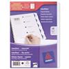 Avery IndexMaker Divider Set Unpunched 10-Part Ref 01816061