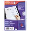Avery IndexMaker Divider Set Punched 5-Part Ref 05063061[Pack 5]