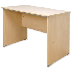 Tercel Post Room Table W1280xD800xH870mm Maple