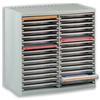 CD Storage Spring Case for 30 Disks W265xD165xH260mm Grey