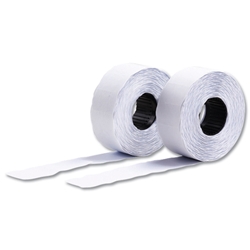 Avery Labels for Labelling Gun 2-Line Removable White 16x26mm 1200 per Roll Ref WR1626 [Pack 10]