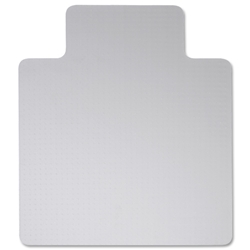 5 Star Office Chair Mat Carpet Protection PVC W900xD1200mm Clear/Transparent