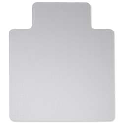 5 Star Office Chair Mat Carpet Protection PVC W1150xD1340mm Clear/Transparent