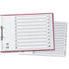 Concord Classic Index Mylar-reinforced Oblong Punched 4 - 04601/CS46