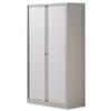 Trexus Tambour Cupboard Steel W1000xD470xH1651mm Grey - 67785X