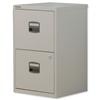 Trexus A4 SoHo Filing Cabinet 2-Drawer Grey - 677876