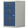 Trexus SoHo Filing Cabinet Steel 3-Drawer A4 W413xD400xH672mm - 678138