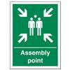 Stewart Superior Fire Assembly Point Sign 150x200mm - SPO52PVC