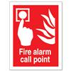 Stewart Superior Fire Alarm Call Point Self Adhesive Sign - FF073SAV