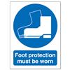 Stewart Superior Foot Protection Must Be Worn Sign - M003SAV