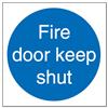 Stewart Superior Fire Door Keep Shut Sign [Pack 5] - M014PVC