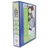 Elba Presentation Ring Binder PVC 2 D-Ring 40mm Capacity A4 Blue Ref 400008503 [Pack 6]