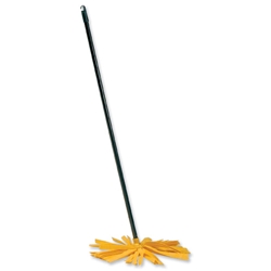 Addis Cloth Mop Thick Absorbent Strands Yellow Ref 8587YEL