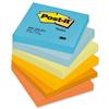 Post-it Note - Cool Pastel Rainbow -76x76mm - 6 pads - 654ML