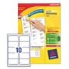 Avery Addressing Labels Laser Jam-free 10 per Sheet 99.1x57mm White Re