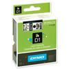 Dymo Tape 24mm Black & White - 53713/S0720930