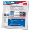 Nobo Whiteboard Starter Kit of Drywipe Eraser and 125ml Cleaner and 3