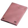 Elba Clifton Flat File with Front Pocket 315gsm Capacity 50mm Foolscap Pink Ref 100090322 [Pack 25]