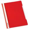 Durable Clear View Folder for 30 sheets A4 Red [Pack 50] - 2570/03