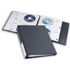 Durable CD and DVD Pocket for Index 40 Ring Binder Capacity 4 Disks A4