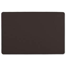 Durable Desk Mat Contoured Edge W650xD520mm Black Ref 7103/01