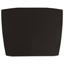 Durable Artwork Desk Mat Non-slip Base with Transparent Anti-glare Overlay 680x510mm Black Ref 7201/01