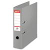 Esselte No. 1 Power Lever Arch File PP Slotted 75mm Spine Foolscap Grey Ref 48088 [Pack 10]