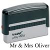 Dormy Cheque Book Stamp One Line Ink Message Built-in Stamp Pad Ref 189435 Dormy Cheque Book Stamp One Line Ink Message Built-in Stamp Pad Ref 189435