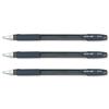 Pilot BPS GP Ball Pen Rubberised Grip Broad 1.2mm Tip 0.34mm Line Black Ref 205101201 [Pack 12]