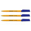 Staedtler 430 Stick Ball Pen Fine 0.8mm Tip 0.3mm [Pack 10] - 430F3